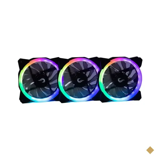 Rise Mode Energy Smart RGB LED Kit com 3 Fans 120mm