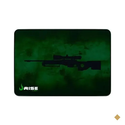 Rise Mode Sniper Gaming Mousepad Médio Borda Costurada