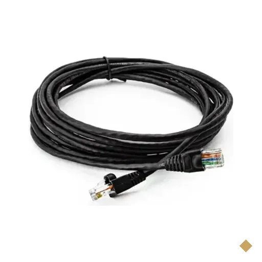 Cabo De Rede Nexans Cat5e Montado, 80 Metros, Preto