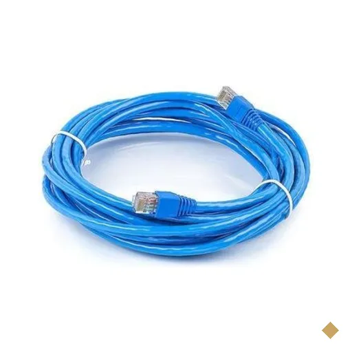 Patch Cord Cat5e, Montado Azul - 2 Metros
