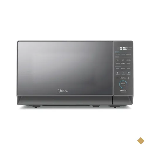 Micro-ondas de Mesa Midea MasterCook com 20 Litros de Capacidade Prata - MHP20S