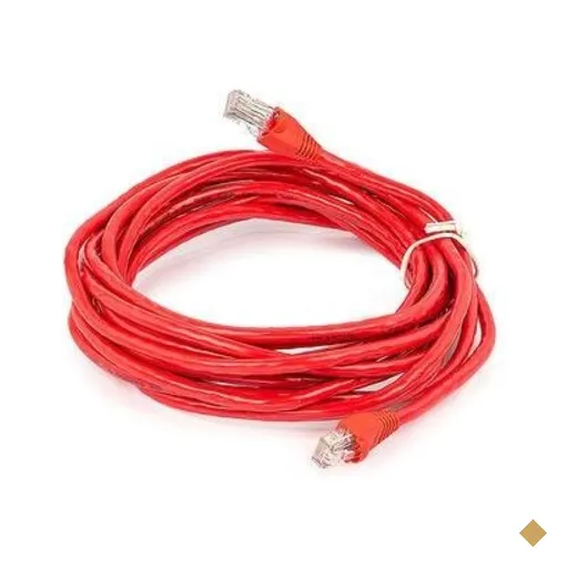Cabo de Rede Cirilocabos Patch Cord, Cat5e, 15 Metros, Montado, Vermelho