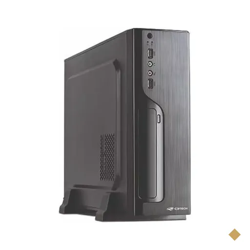 Gabinete Slim C3Tech DT-100BK Mini Case Preto