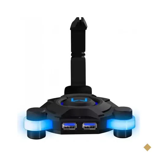 Bungee Gamer Multilaser Hub Warrior 4 Portas USB 3.0