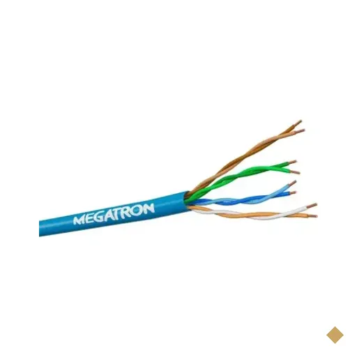 Cabo Megatron Cat.5e, Comunicação De Dados Lan, 4 Pares, 305m, Azul