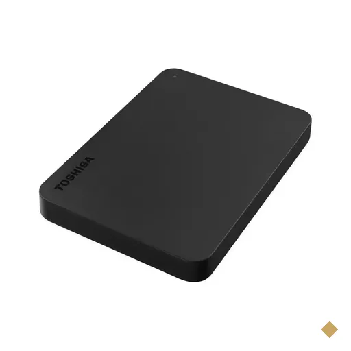 HD Externo Toshiba 1TB Canvio Basics Portátil USB 3.0 Preto