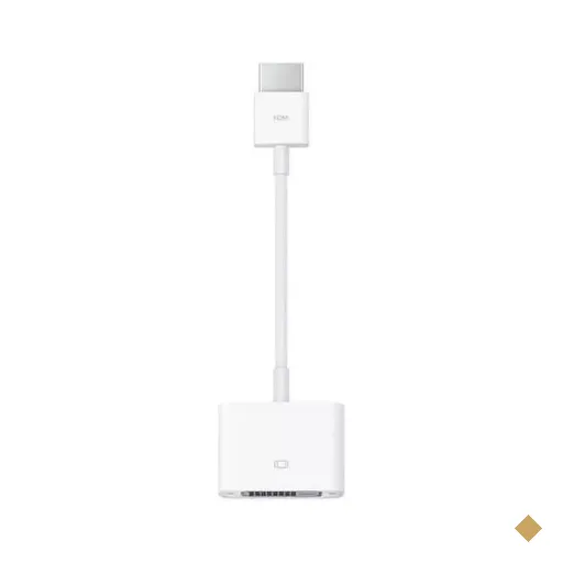  Empire Cabo HDMI (M) x DVI-D (F) 10cm Branco 