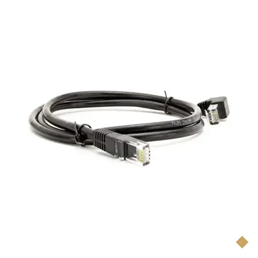 Cabo De Rede Cat5e Plug De 90º Graus Para Baixo - 2 Metros