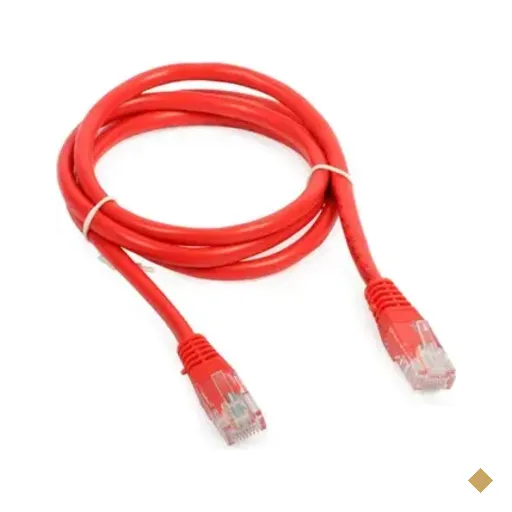 Cabo De Rede Utp (patch Cord) Rj45 Cat 5e - 1.5 Metros - Vermelho - Seclan…