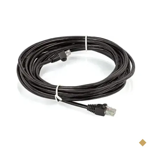 Cabo De Rede Patch Cord Cat5e Montado Preto - 15 Metros