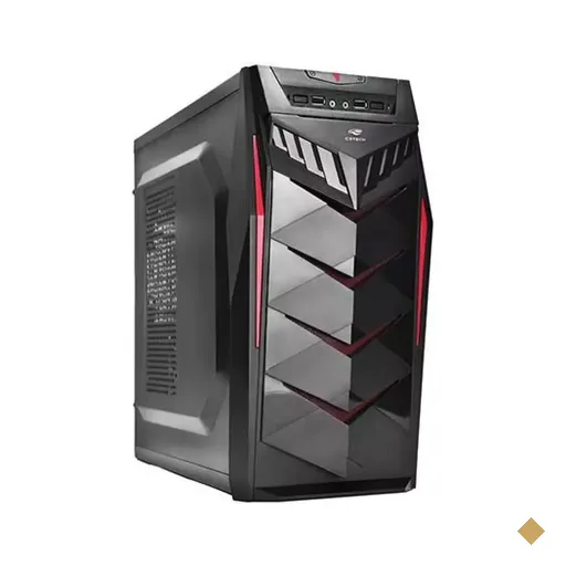 Gabinete C3Tech MT-G70BK Mid Tower Preto