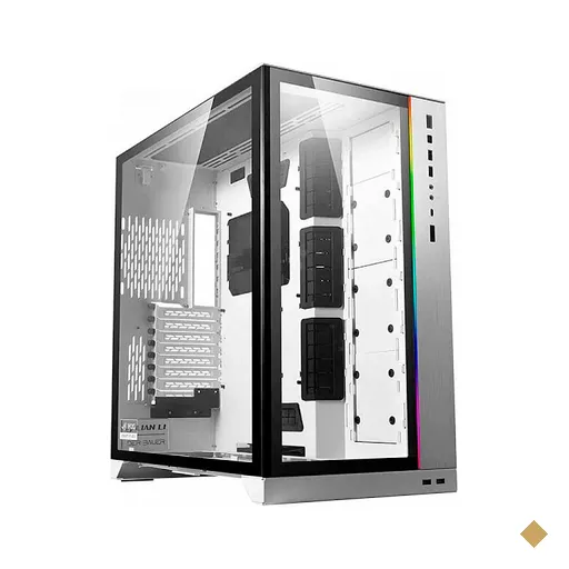 Gabinete Gamer Lian Li O11 Dynamic XL, Full Tower, Vidro Temperado, White, Sem…