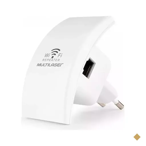 Repetidor Multilaser RE055 Wireless-N 300Mbps com WPS