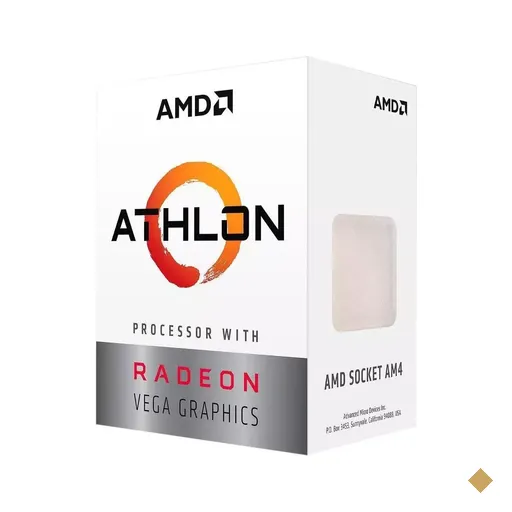 Processador AMD Athlon 200GE 3.2GHz (AM4, 5MB Cache, Radeon Vega 3) 35W