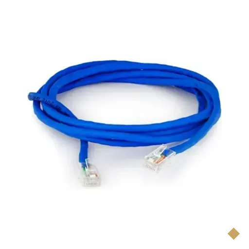 Cabo De Rede Cat5e Montado Azul - 45 Metros