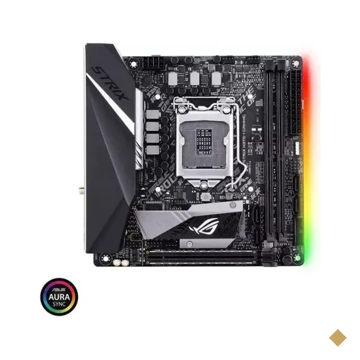 Placa Mãe ASUS Rog Strix H370-I Gaming Mini ITX (LGA 1151) Intel H370  