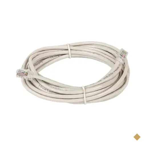 Cabo De Rede Cat5e Montado Branco - 75 Metros
