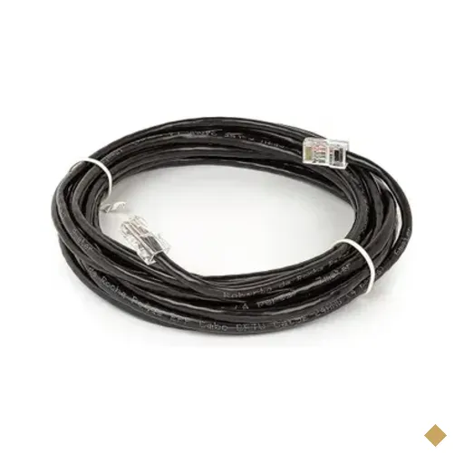 Cabo De Rede Cat5e Montado Preto - 2 Metros