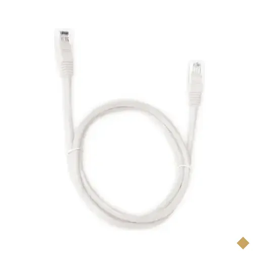 Cabo De Rede Patch Cord Pluscable Cat5e 1,5m - Branco - PC