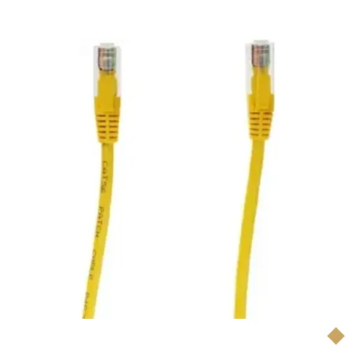 Patch Cord Utp 1,5mts Cat5e Amarelo