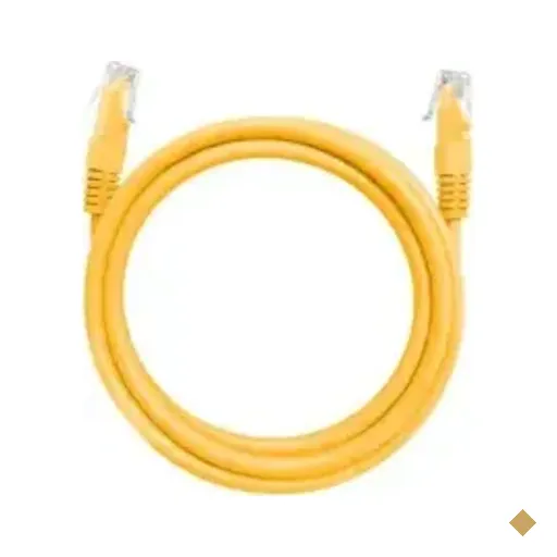 Cabo De Rede 1,5 Metros Amarelo - Cat5e