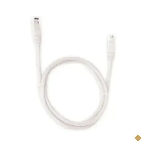 Cabo De Rede Patch Cord Cat5e 5.0m Branco