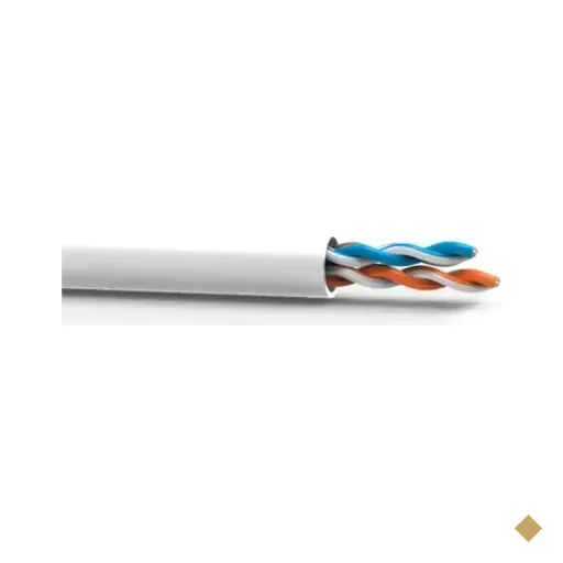 Cabo Rede Lan Cat5e Utp 500m 24awg Cmx 2 Pares Branco  | 23200181