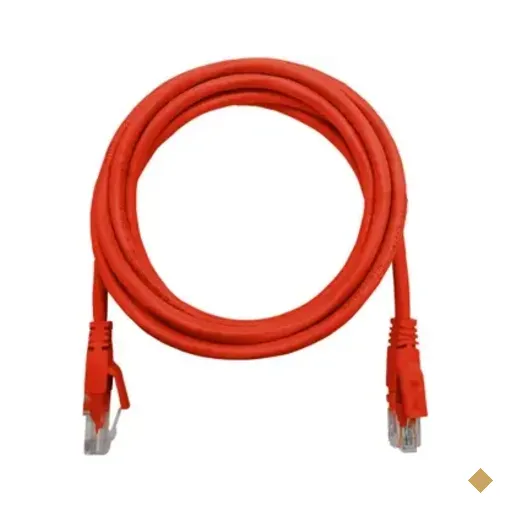 Patch Cord Cat.6 Megatron Utp 2,5m Vermelho