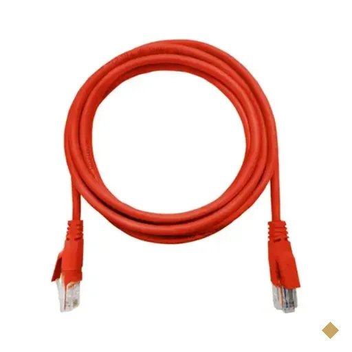 Patch Cord Cat.5e Megatron Utp 1,5m Vermelho