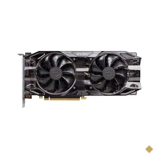 Placa de Vídeo EVGA GeForce RTX 2070 XC Edition Gaming 8GB GDDR6 PCI-E 3.0…