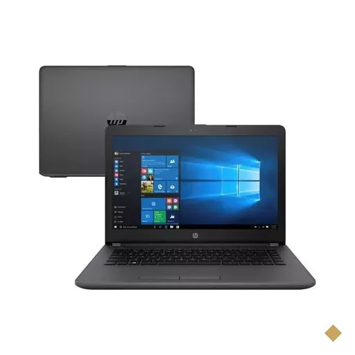 Notebook HP 246 CM G6 (Intel Core i3-7020U 2.30GHz, 4GB DDR4, 500GB HDD, LED…