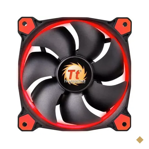 Fan Cooler Thermaltake Riing 14 Radiator Fan Led Red 1500rpm