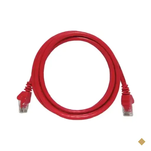 Patch Cord Utp Cat6 26awg Padrao 568b 1.5m Vermelho