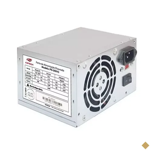 Fonte C3Tech 200W ATX12V PS-200V3 Bivolt s/Cabo