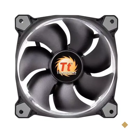 Fan Cooler Thermaltake Riing 12 Radiator Fan Led White 1500rpm