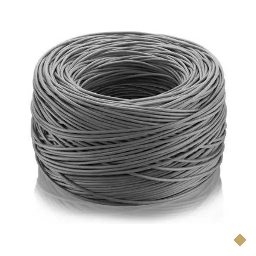 Cabo de Rede Sohoplus Furukawa, Cat6, 100 Metros, 100% Cobre - Cinza