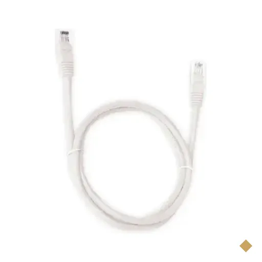 Cabo De Rede Cat.6 Pluscable Patch Cord 1,5 Metros Branco - PC