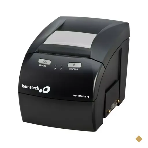 Impressora Fiscal Bematech MP-4200 FI II, Corte Guilhotina, Conexao 1 USB 2.0…