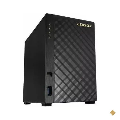 Storage Asustor AS1002T V2 Marvell Armada 385 Dual Core 1.6GHz 512MB DDR3 2-bay…