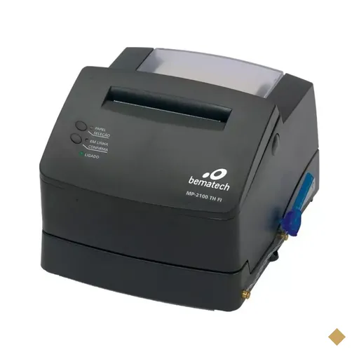 Impressora Fiscal Bematech MP-2100 FI, Corte Guilhotina, 1 Interface USB, 2…