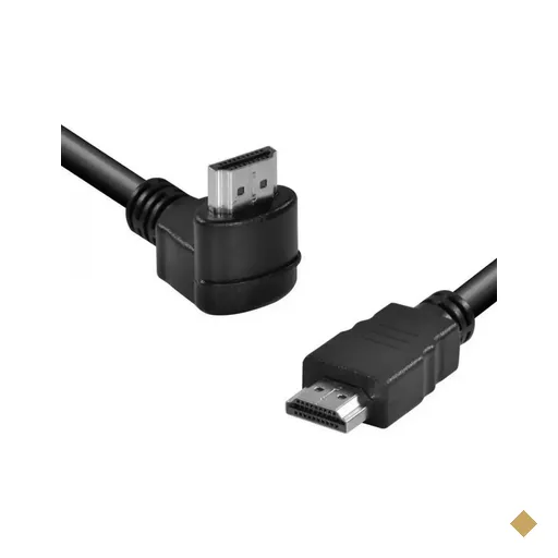Cabo HDMI 3m v1.4 com Conector 90 Graus - Vinik