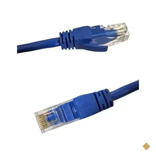 Cabo De Rede Cat6 30m Azul 100% Cobre - Md Connect - Md9