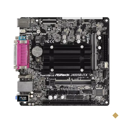 Placa Mãe ASRock J4005B-ITX (2.0 up to 2.7GHz, Dual-Core)Celeron Mini ITX
