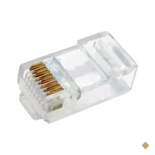 Conector RJ-45 8x8 CAT6 - 1 unidade