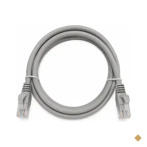 Cabo Hi-top Patch Cord Flex C/boot 4p Rj45/rj45 Cat6 1,5 Metros Cinza