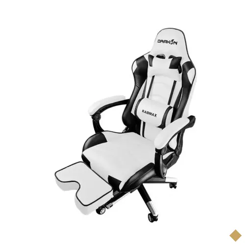 Cadeira Gamer Raidmax Drakon Gaming DK-709WT Branco com Preto