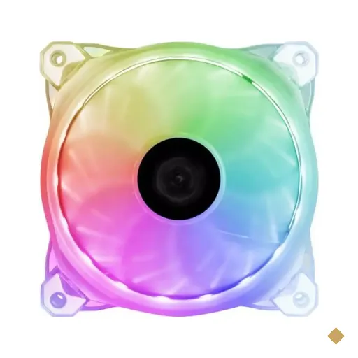 Raidmax Fan 120mm LED RGB PWM com AURA E MSI SYNC NV-R120TP
