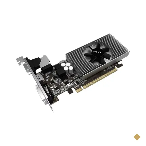 Placa de Vídeo PNY GeForce GT 730 Low Profile 1GB GDDR5 64 Bits PCI-E 2.0 x16