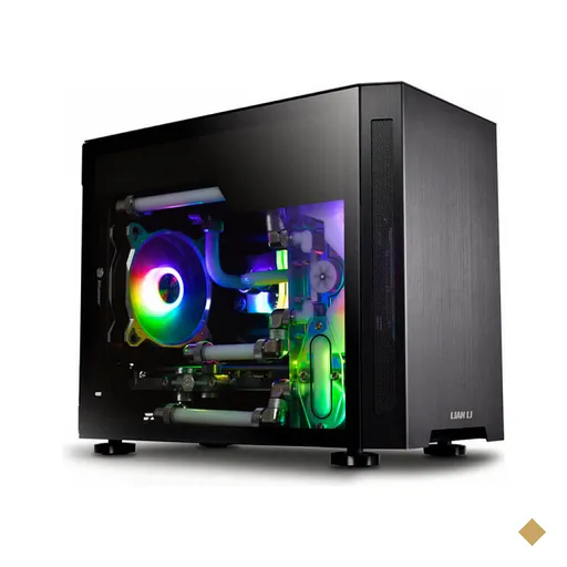 Gabinete Gamer Lian Li TU150WX, Mini Tower, Janela Lateral, Black, Sem Fonte…