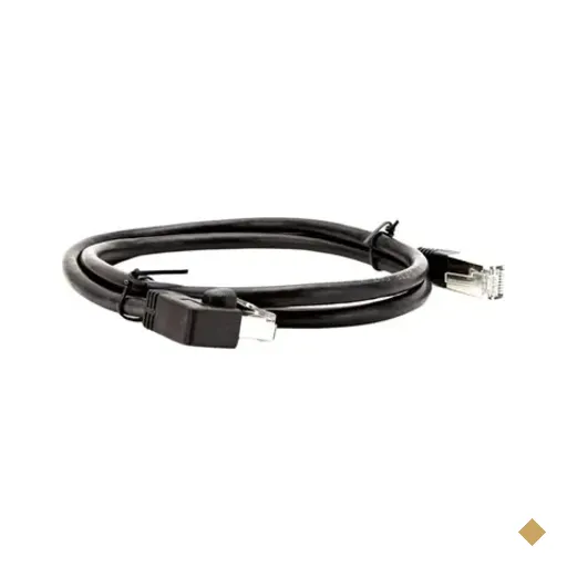 Cabo De Rede Cat7 Plug 90° Graus Para Lateral - 5 Metros